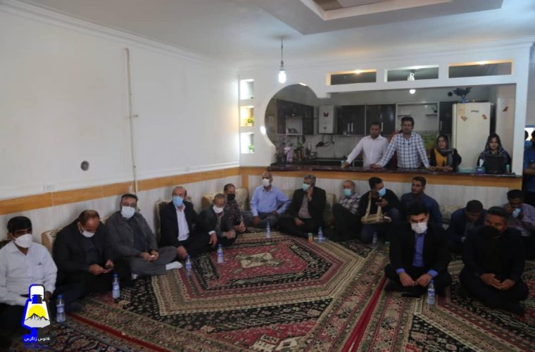 استقبال گرم از ریحان محمد پور در روستای شمس عرب /تصاویر