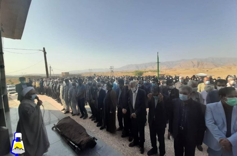 گزارش تصویری مراسم تشیع زنده یاد علی خواجوی فعال سیاسی اصلاح طلب در گچساران