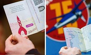 دولت بلژیک گذرنامه جدید با طرح تن‌تن منتشر می‌کند