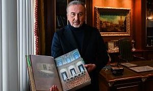 سازنده ایتالیایی میز معروف پوتین؛ امیدوارم میز ما منجر به تشدید جنگ نشود
