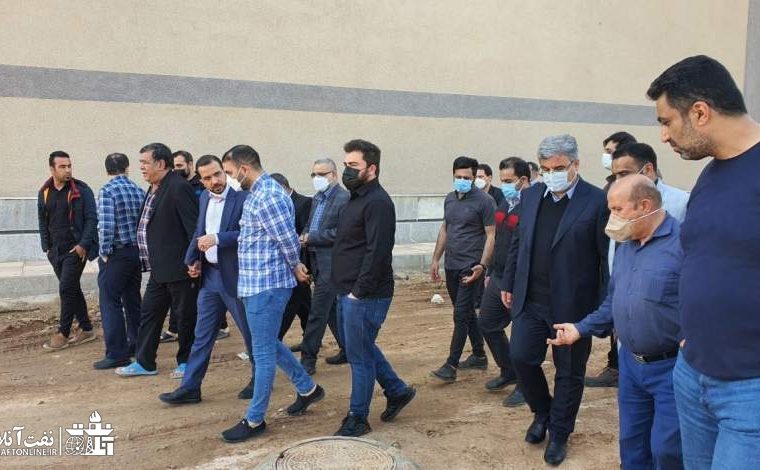 هشتمین بازدید یوسفی از مسکن مهر نفت اهواز