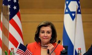 پلوسی در بیت‌المقدس: آمریکا و اسرائیل در مهار برنامه هسته‌ای ایران در کنار هم هستند