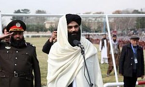 سراج الدین حقانی برای نخستین بار در انظار عمومی حاضر شد