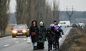 سرگردانی پناهجویان اوکراینی در مرز بریتانیا؛ پاریس خواستار انعطاف لندن شد