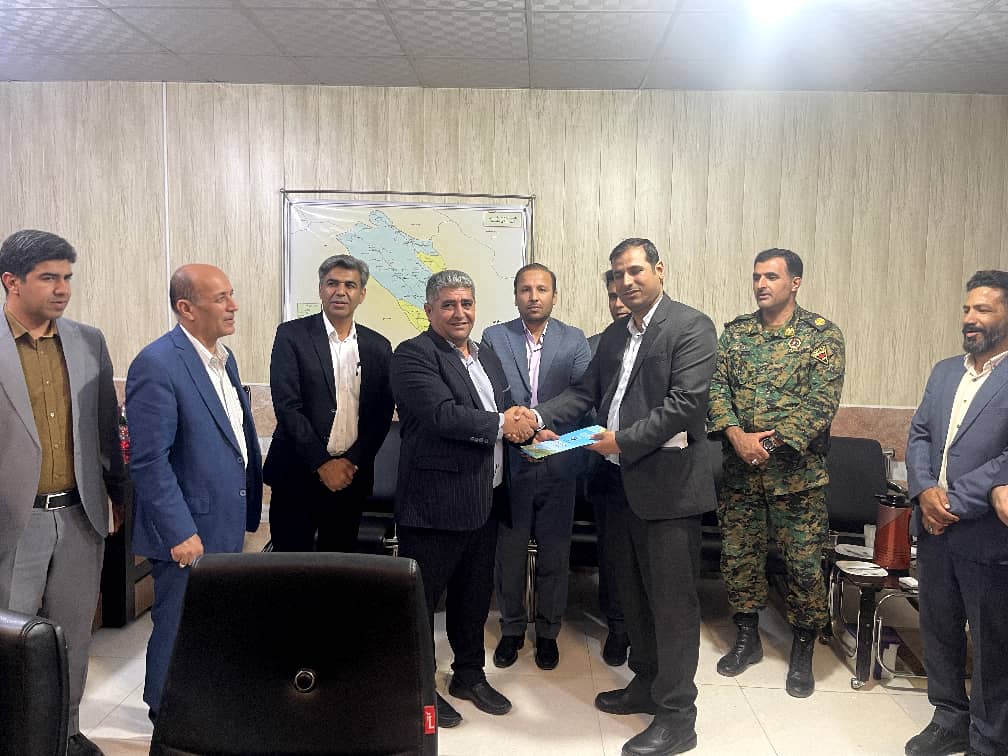 انتصاب سرپرست جدید مدیریت منابع آب شهرستان باشت+تصاویر