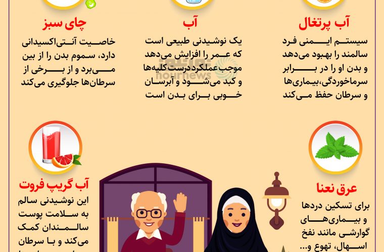 بهترین نوشیدنی‌ها برای سالمندان