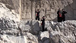 گزارش ویدئویی از آمادگی جسمانی و تمرینات سخت دختران نینجاکار افغانستان در ایران