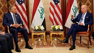 دیدار سران آمریکا و عراق در جده؛ بایدن: قرارداد انتقال برق عربستان به عراق را نهایی کردیم دیدار سران آمریکا و عراق در جده؛ بایدن: قرارداد انتقال برق عربستان به عراق را نهایی کردیم