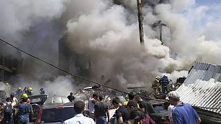 انفجار در بازار بزرگ سورمالو در ایروان «چندین قربانی» برجای گذاشت