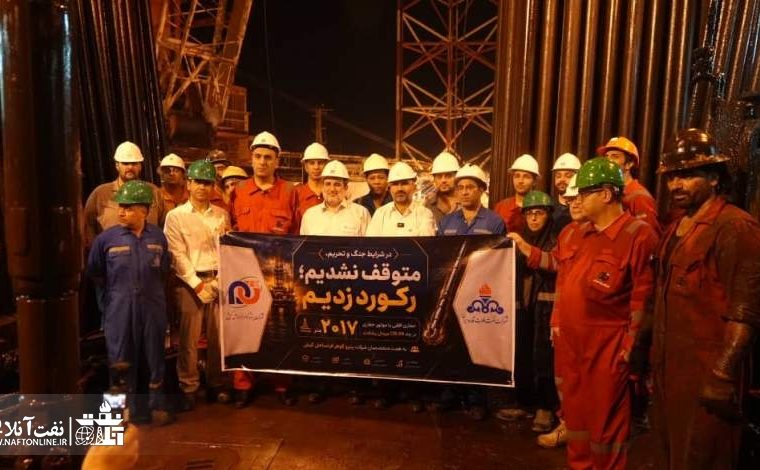 دستاورد کم‌نظیر حفاری در میدان رشادت؛ ۲۰۱۷ متر حفاری افقی بدون RSS